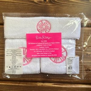 Lily Pulitzer Wrist Band and Headband